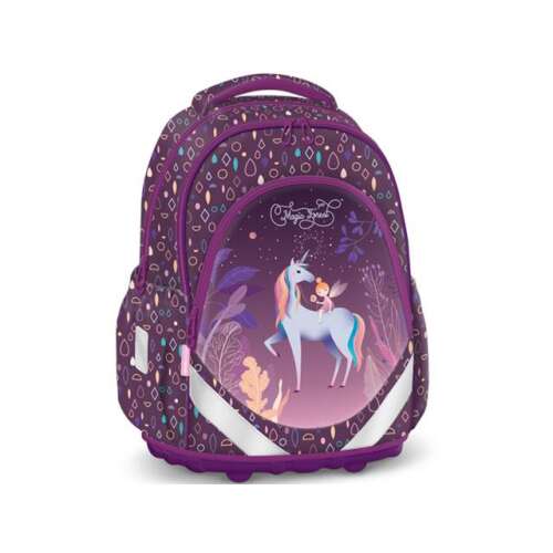 Ars Una Magic Forest ghiozdan ergonomic cu design unicorn