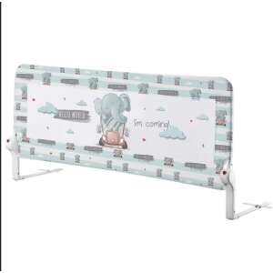 Bariera de pat pentru bebeluși cu design de elefant, 90cm, bariera de siguranță pentru copii mici - Kik