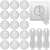 15 pack of white plug protectors for electrical outlets, with 3 keys for removal