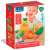 Baby Clementoni Sort & Match Fruit Set box, featuring a colorful set of stacking and sorting toys for babies, with a pineapple, avocado, and orange