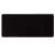 Flat black desk mat, large mouse pad and keyboard pad