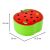 Ikonka Magnetic Wooden Apple Toy dimensions
