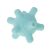 Ikonka textured sensory ball, blue spiky ball for baby development