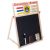 Ikonka magnetic drawing board with chalkboard side