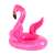 Pink flamingo inflatable swim ring with seat for kids, Ikonka