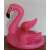 Różowy flamingowy dmuchany koło ratunkowe z siedziskiem dla dzieci, Ikonka
