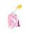 Snorkel mask S/M #pink 55242462