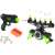 Dark Wars air powered target shooting game set with gun and target, includes foam darts and balls
