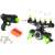 Dark Wars air powered target shooting game set with gun and target, includes foam darts and balls