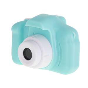Ikonka blue kids digital camera, angled view - Nonbrand Interactive Kids' Toy