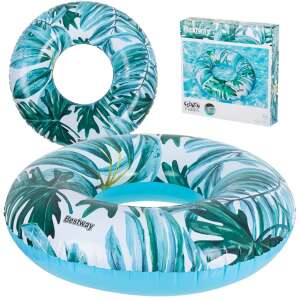 Bestway Nafukovacia plávajúca guma (36237) - Palm Leaf #blue 55247944 Nafukovacie plávanie krúžok