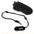 Hammock rope attachment kit, black durable rope