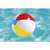 Bestway 51cm dmuchana piłka plażowa, czerwona, biała, niebieska, żółta, pływająca w basenie
