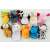 10 darabos bábos plüssállat kabalák készlet of animal finger puppets