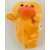 Yellow duck finger puppet, perfect for imaginative play and storytelling