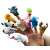 Set of 10 finger puppets, featuring various animal designs, perfect for imaginative play and storytelling