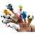 Set of 10 finger puppets, featuring various animal designs, perfect for imaginative play and storytelling
