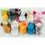 10 darabos bábos plüssállat kabalák készlet of animal finger puppets
