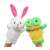 10-piece Finger Puppet Set featuring a rabbit and a frog