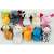 10 darabos bábos plüssállat kabalák készlet of animal finger puppets
