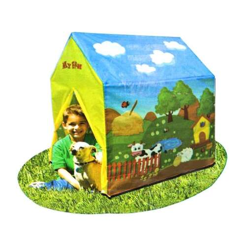 Šator za igru s uzorkom farme - 95 x 72 x 10 cm 85273742