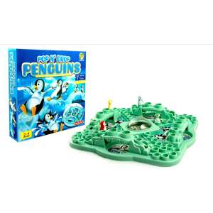 Családi játék pingvin verseny jég chinoiserie