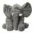 Gray plush elephant, 60cm, soft and cuddly, perfect for cuddling and sleeping