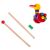 Wooden Duck Push Along Toy disassembled