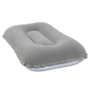 Bestway inflatable pillow, gray, for travel, camping, and car - Bestway