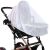 Moskitonetz elastisches Insektenschutznetz für Kinderwagen universal 140cm weiß 55265072