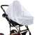 White mosquito net for stroller, 140cm, protects baby from insects