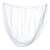 White mosquito net for stroller, 140cm, elastic edge