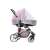 White mosquito net for stroller, 140cm, protects baby from insects