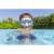 Child wearing Bestway 22011 blue and green diving mask in a swimming pool