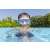 Copil purtând ochelari de scufundare Bestway Aqua Champ Essential într-o piscină