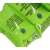 Bestway inflatable arm bands for kids, green, valve detail