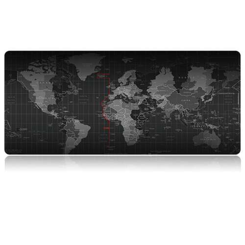 Desktop Ellenbogenunterlage 40x90cm - Weltkarte