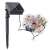 Solar powered flower string lights, 7 meters long with 50 LED lights, multi-colored, perfect for garden decoration