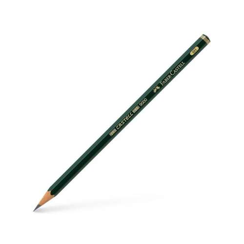 Faber-Castell 9000 grafit ceruza 6H, rajzoló ceruza, vázlat ceruza, művészeti ceruza, műszaki rajz ceruza - Grafitceruza