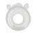 Intex unicorn donut pool float, white with sprinkles, for kids, close-up of valve