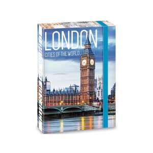 London Cities of the World füzetbox Big Ben képpel - Füzetbox