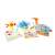 Creative Double Sided Box 6 in 1 construction toy set for kids with screwdriver, screws, and building plates