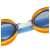 Close-up of Bestway 21002 blue and orange kids swimming goggles strap