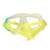 Bestway Aqua Champ Essential swimming goggles for kids, blue and yellow, back view