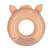 Intex llama shaped inflatable swim ring for kids, pink, back view