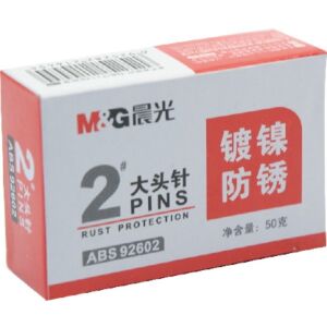 M&G 50g doboz rozsdamentes gombostű - Gombostű