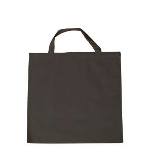 Lenvászon Bevásárlótáska - Fekete - 38x42 cm