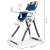 EcoToys Reindeer Blue Folding High Chair dimensions