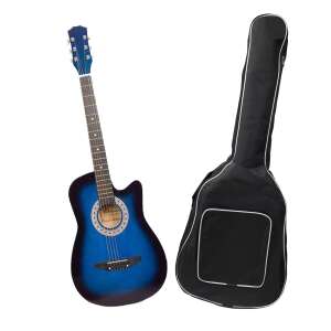 Klasická gitara IdeallStore® s puzdrom, modrá - Umenie&Hobby
