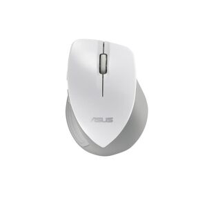 Top view of ASUS WT465 white wireless mouse - Mouse